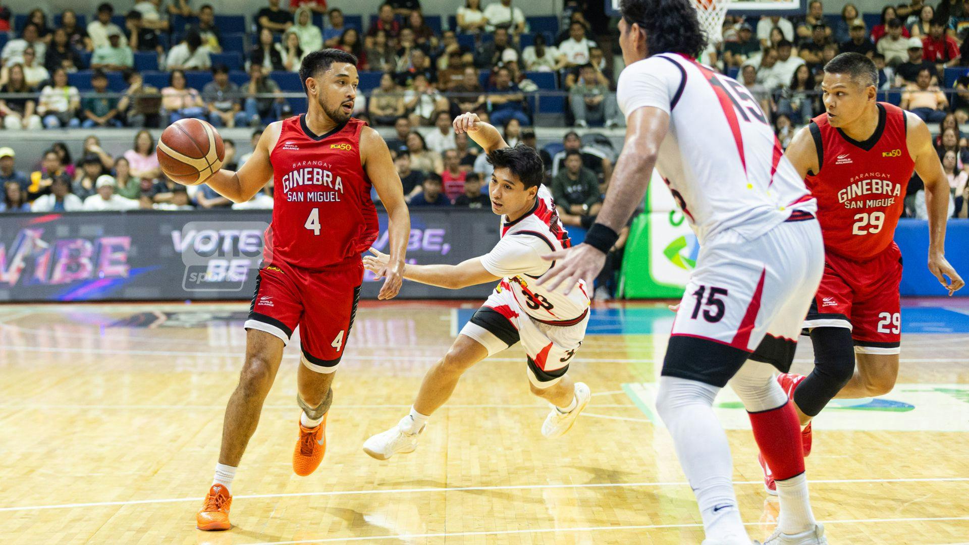 PBA: RJ Abarrientos applies Converge QF lessons to Ginebra semis Game 1 win vs SMB